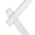Set 3 spaliere extensibile pentru plante cataratoare, plastic, Relaxdays, 250 x 90 cm, alb - imagine 5