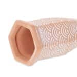 Set 4 conuri mari, de lut, pentru irigatii plante, 13,5 x 5,5 x 5 cm, natur - imagine 7