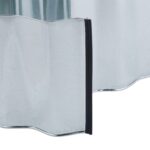 Bordura separatoare pentru gazon, 10 m, fier galvanizat, argintiu - imagine 5