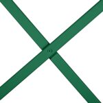 Set 3 spalieri extensibili pentru plante Relaxdays, verde, 180x60 cm - imagine 8