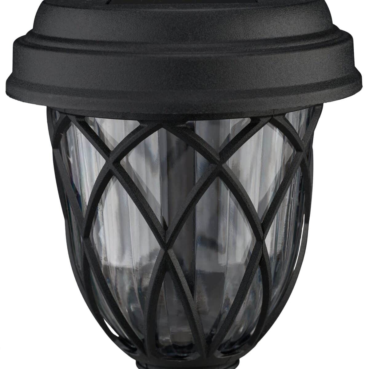 Set 4 lampi solare decorative, cu LED, incarcare solara, Relaxdays - imagine 8