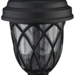 Set 4 lampi solare decorative, cu LED, incarcare solara, Relaxdays - imagine 8