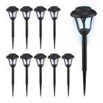 Set 10 lampi solare, decorative, cu LED, incarcare solara, Relaxdays