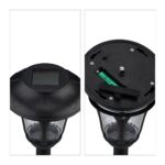 Set 10 lampi solare, decorative, cu LED, incarcare solara, Relaxdays - imagine 7