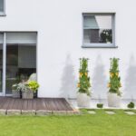 Set 2 spaliere pentru plante cataratoare, Relaxdays, otel/plastic, 92 x 28 x 25 cm, verde - imagine 3