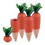 Set 4 conuri, de lut, pentru irigatii plante,  23 x 5 cm