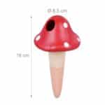 Set 4 conuri mari, de lut, pentru irigatii plante, 16 x 8,5 cm - imagine 5