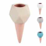 Set 4 conuri, de lut, pentru irigatii plante, 18,5 x 9 cm
