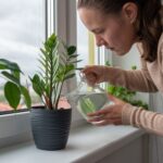 Set 4 conuri, de lut, pentru irigatii plante, 12 x 6 cm, natur - imagine 3