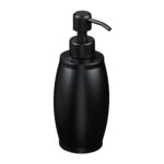Dozator sapun lichid, 17,5 x 8 x 7 cm, negru