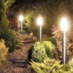 Lampa pentru gradina, rezistenta la intemperii, 1000 x 76 mm, gri, Monzana® - imagine 2