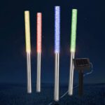Set 4 lampi solare, incarcare solara, cu 4 culori, Monzana® - imagine 3