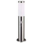 Lampa cu senzor de miscare, lumina reglabila, gri, Monzana®