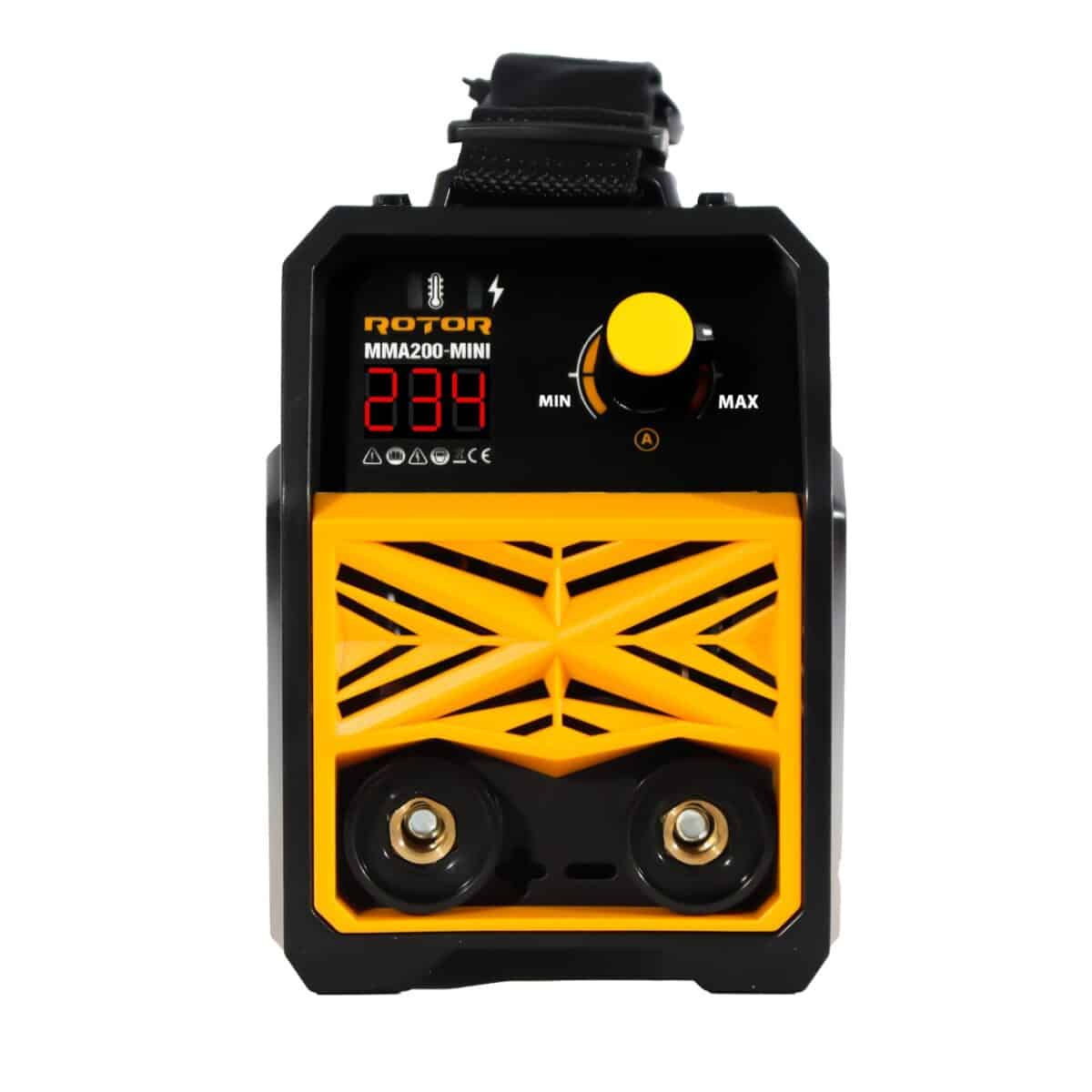Aparat de sudura, display LCD Color, amperaj 200A cu reglaj, masca sudura, Rotor - imagine 2