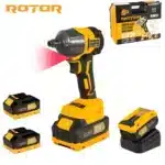 Autofiletanta 21 V, cu 2 acumulatori de 3 Ah, incarcator, cu reductor, mandrina 1/2", Rotor