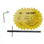 Circular electric de mana Procraft, 2.3 kW, 185 mm, 5000 rot/min - imagine 6