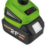 Flex/polizor unghiular cu 2 x acumulator 21V, 8500 RPM, 125 mm, Procraft - imagine 7