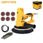 Masina de slefuit 750W , 800-1750 rot/min, include discuri abrazive, sca colector, furtun aspirare, Rotor