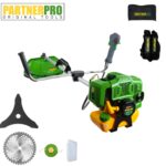 Motocoasa pe benzina, 5.8 CP, 10.000 rot/min, accesorii incluse, PartnerPro