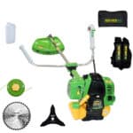 Motocoasa pe benzina, 6 CP, 10.000 rot/min, accesorii incluse, latime taiere 254 mm, PartnerPro