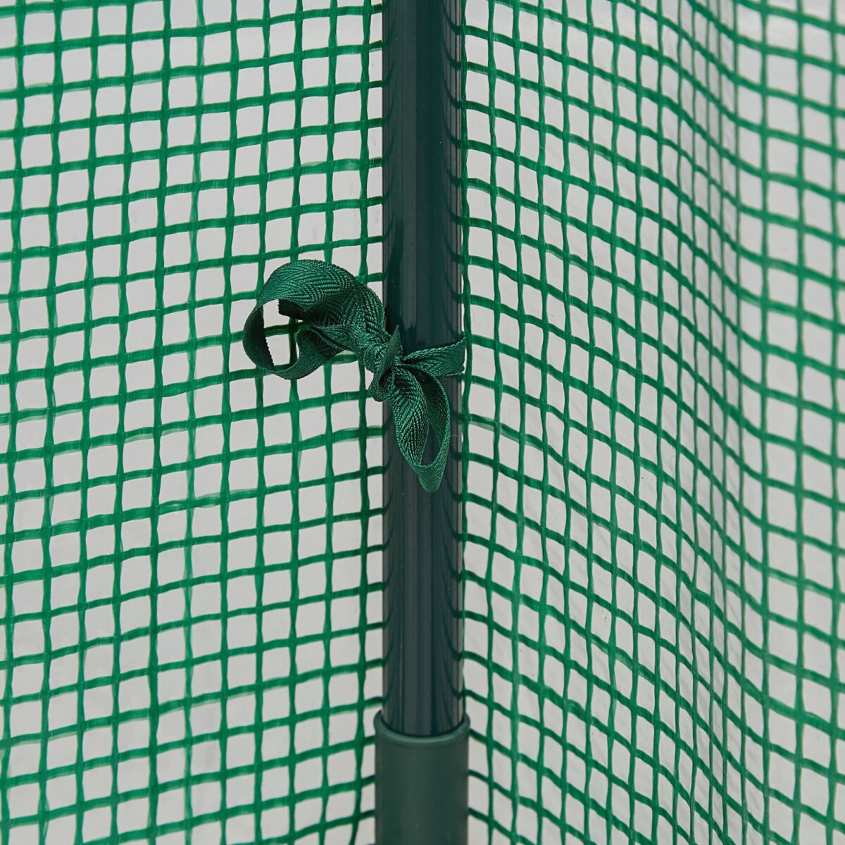 Sera de gradina, otel/plastic, verde, 150 x 100 x 50 cm - imagine 8