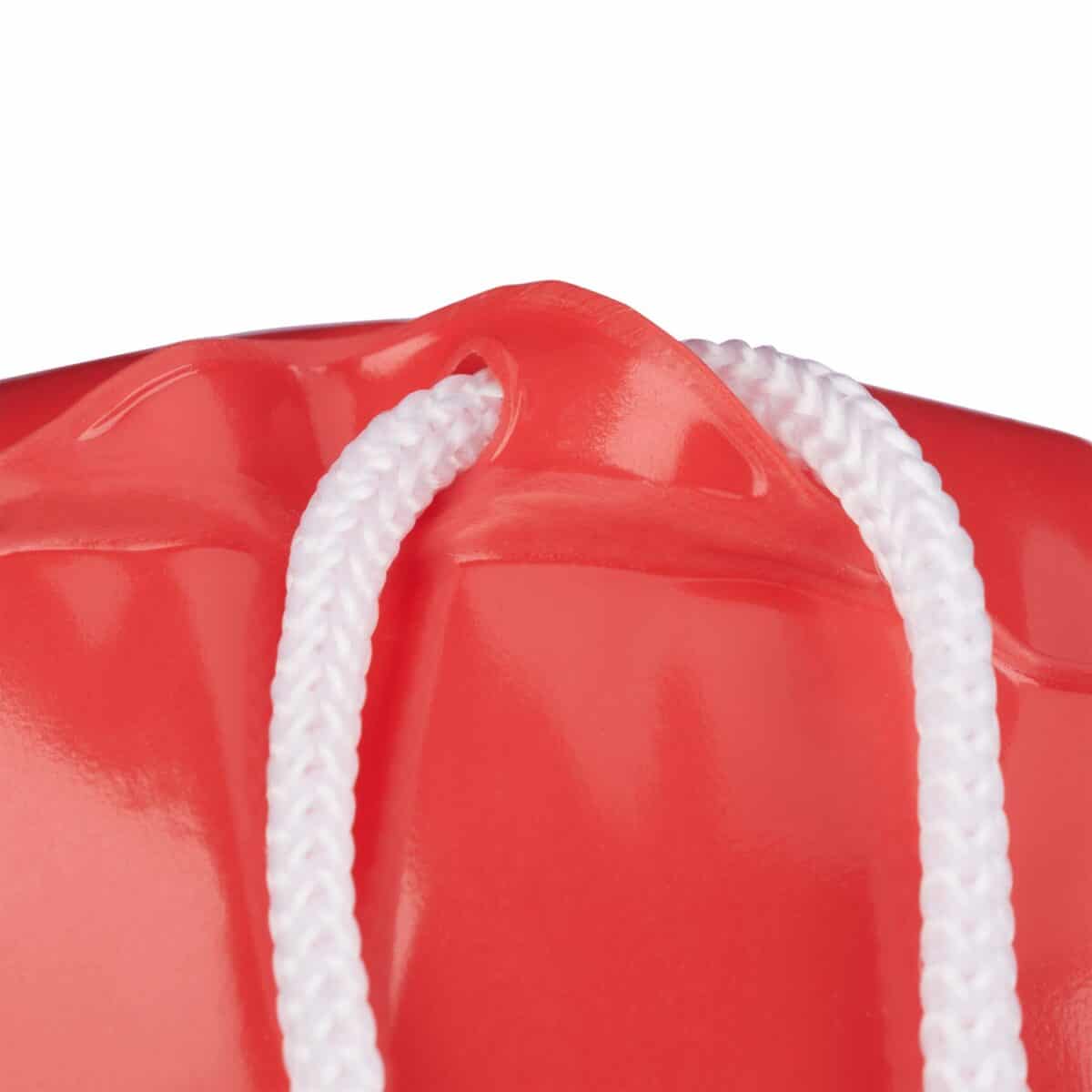 Saltea gonflabila pentru piscina, Relaxdays, dimensiuni 7 x 30 x 64 cm, rosu - imagine 3