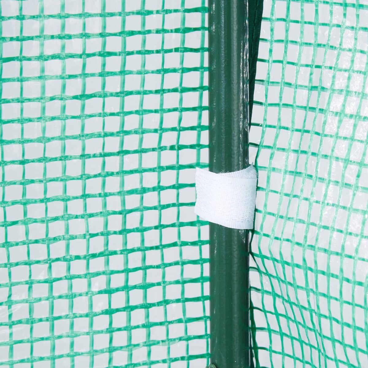 Sera de gradina, otel/plastic, verde, 197 x 197 x 77 cm - imagine 7