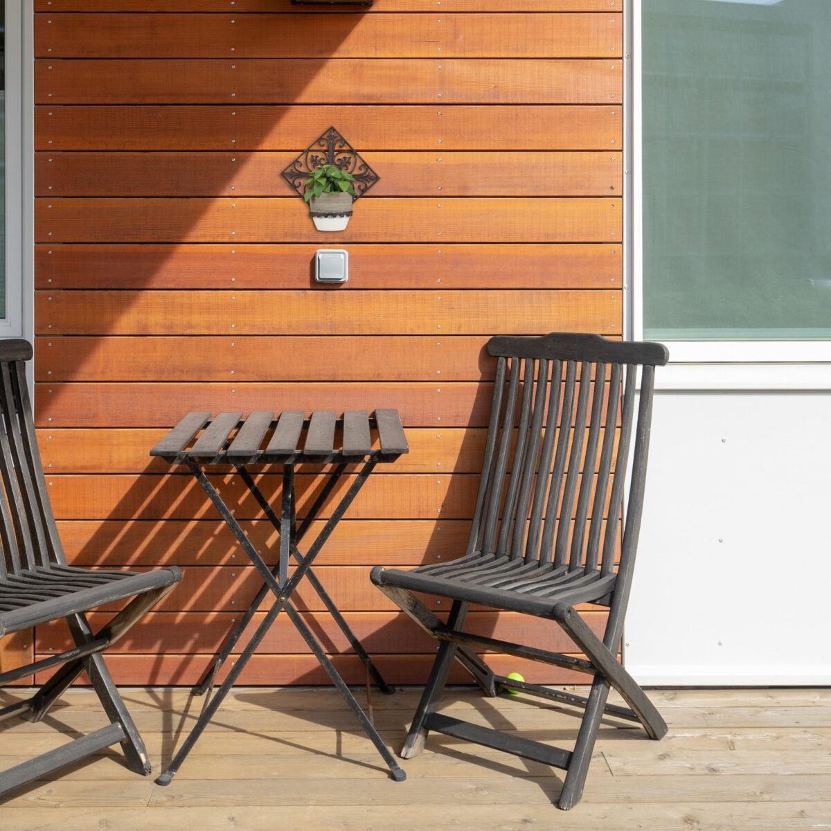 Suport suspendat pentru ghivece, din fonta, 34,5 x 34,5 x 17,5 cm, maro inchis - imagine 4
