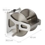 Tambur metalic pentru furtun, capacitate 40 m - imagine 5
