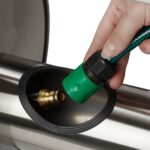 Tambur metalic pentru furtun, capacitate 40 m - imagine 7