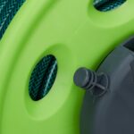 Carucior pentru furtun de gradina, otel/plastic, verde - imagine 5