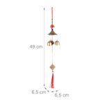 Clopotei de vant, set 2, decoratiuni gradina, design asiatic - imagine 2