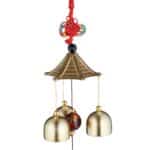 Clopotei de vant, set 2, decoratiuni gradina, design asiatic - imagine 5