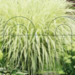 Gard de gradina decorativ, 5 piese, din metal, 81,5 x 244 x 0,3 cm - imagine 4