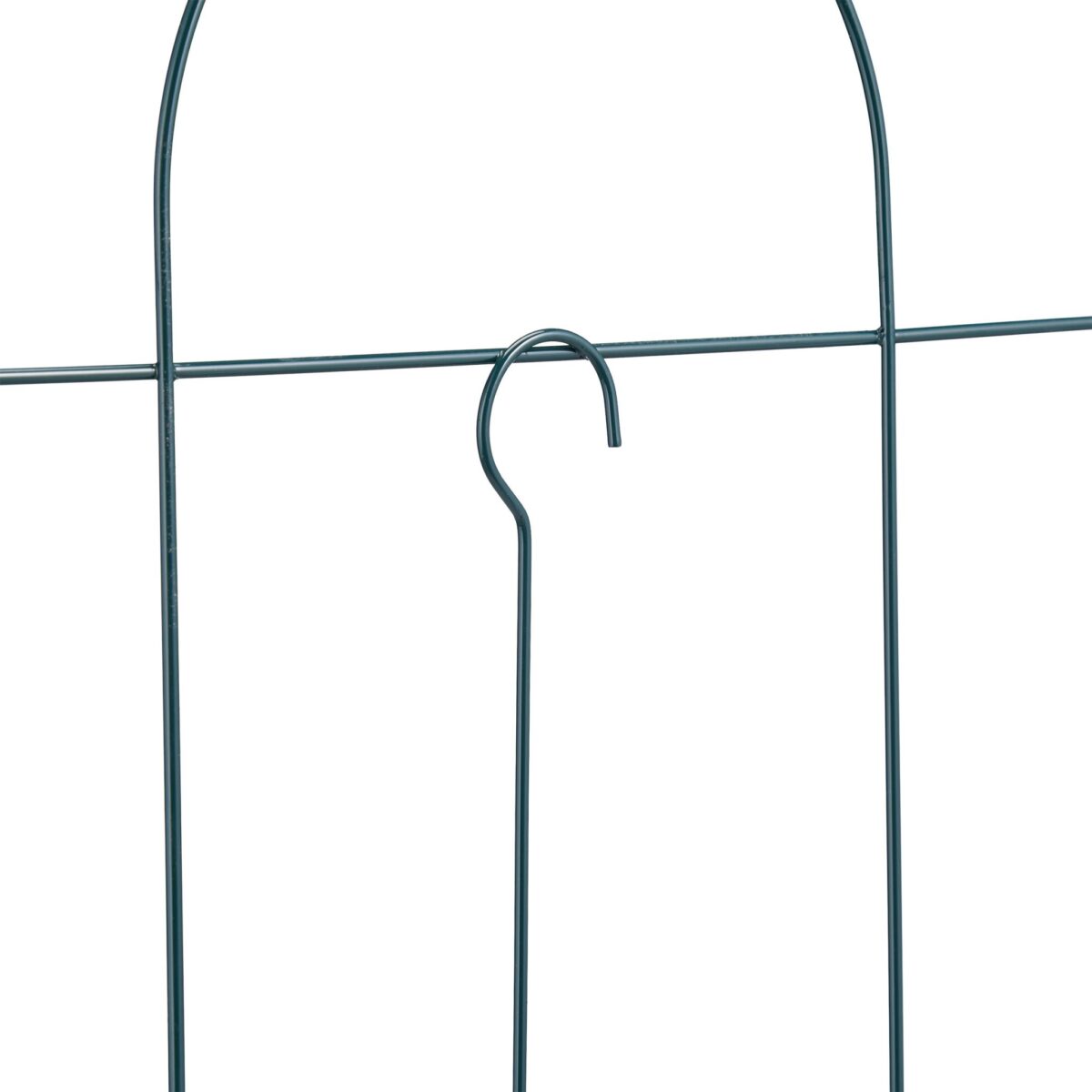 Gard de gradina decorativ, 5 piese, din metal, 81,5 x 244 x 0,3 cm - imagine 8