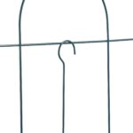 Gard de gradina decorativ, 5 piese, din metal, 81,5 x 244 x 0,3 cm - imagine 8