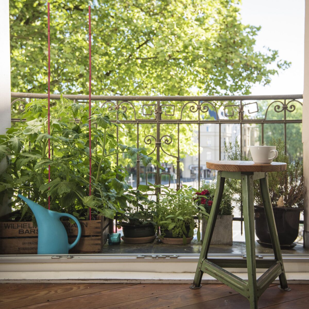 Tarusi din bambus pentru sustinere plante, set 25, 120 cm, visiniu - imagine 7