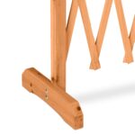 Spalier extensibil pentru flori cataratoare, lemn, 90 x 28 cm, maro - imagine 9