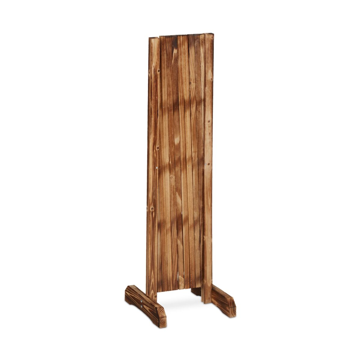 Spalier extensibil pentru flori cataratoare, lemn, 90 x 28 cm, maro - imagine 7