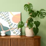 Set 2 betisoare nuca de cocos pentru sustinere flori, 65 cm, accesorii incluse - imagine 4
