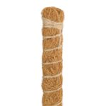 Set 2 betisoare nuca de cocos pentru sustinere flori, 65 cm, accesorii incluse - imagine 6