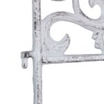 Bordura separatoare pentru gazon, 10 bucati, 27 x 27 x 1 cm, alb - imagine 6