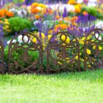Bordura separatoare pentru gazon, 10 bucati, 32,5 x 17,5 x 1 cm, maro - imagine 2