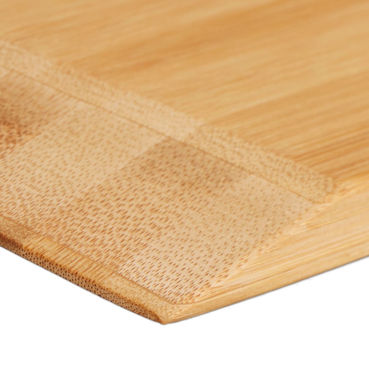 Platou din bambus, cu maner, pentru servire pizza/aperitiv, 1,5 x 45 x 30 cm - imagine 7