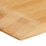 Platou din bambus, cu maner, pentru servire pizza/aperitiv, 1,5 x 45 x 30 cm - imagine 7