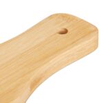 Platou din bambus, cu maner, pentru servire pizza/aperitiv, 1,5 x 45 x 30 cm - imagine 8