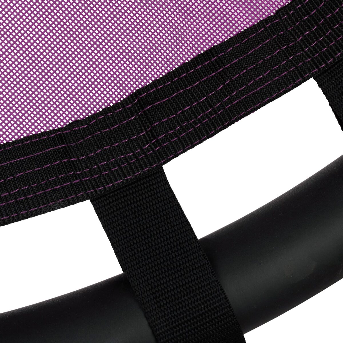 Leagan pentru copii si adulti, tip cuib, diametrul 120 cm, mov, Relaxdays - imagine 7