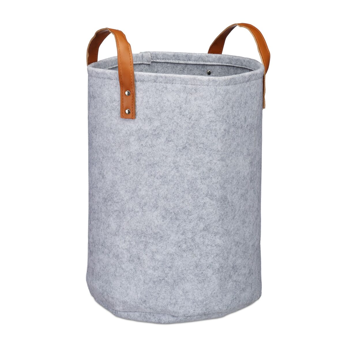 Cos de rufe, 45 x 30 cm, capacitate 28L, gri - imagine 9
