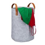 Cos de rufe, 45 x 30 cm, capacitate 28L, gri