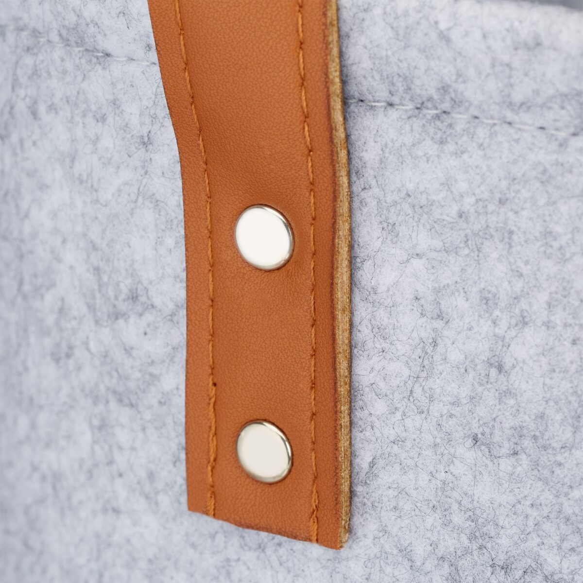 Cos de rufe, 45 x 30 cm, capacitate 28L, gri - imagine 7